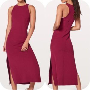 Like New Lululemon Get Going Dress - Ruby Wine - Size 4
